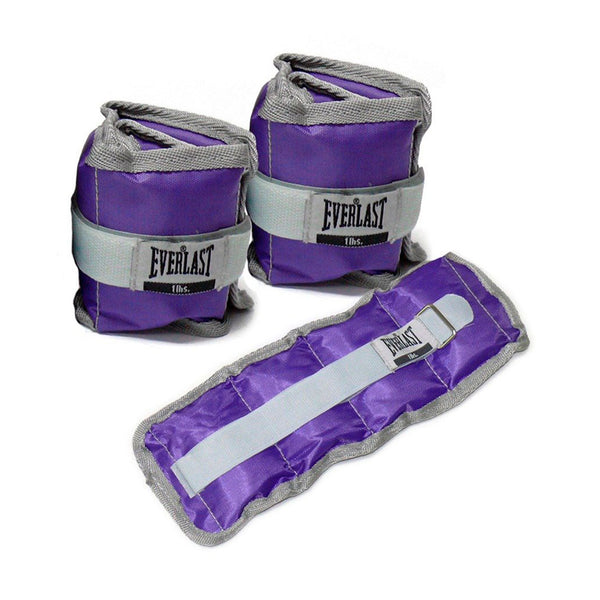 PESAS MUÑEQUERAS EVERLAST DE 1LB DEPORTIVA TOBILLERA