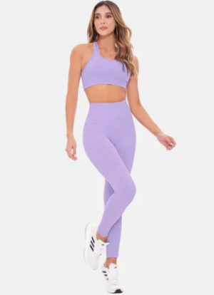 LEGGINS DEPORTIVO MUJER SIN COSTURAS BABALÚ® 106673 LILA UNITALLA