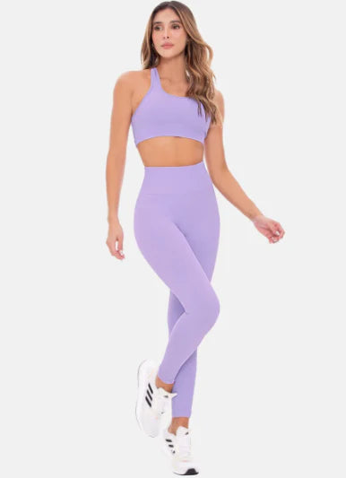 LEGGINS DEPORTIVO MUJER SIN COSTURAS BABALÚ® 106673 LILA UNITALLA