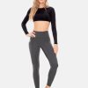 LEGGINS DEPORTIVO MUJER POLIÉSTER CON BOLSILLO TERMOSELLADO TALLA ÚNICA REF: 107033 - Sabrinasport7