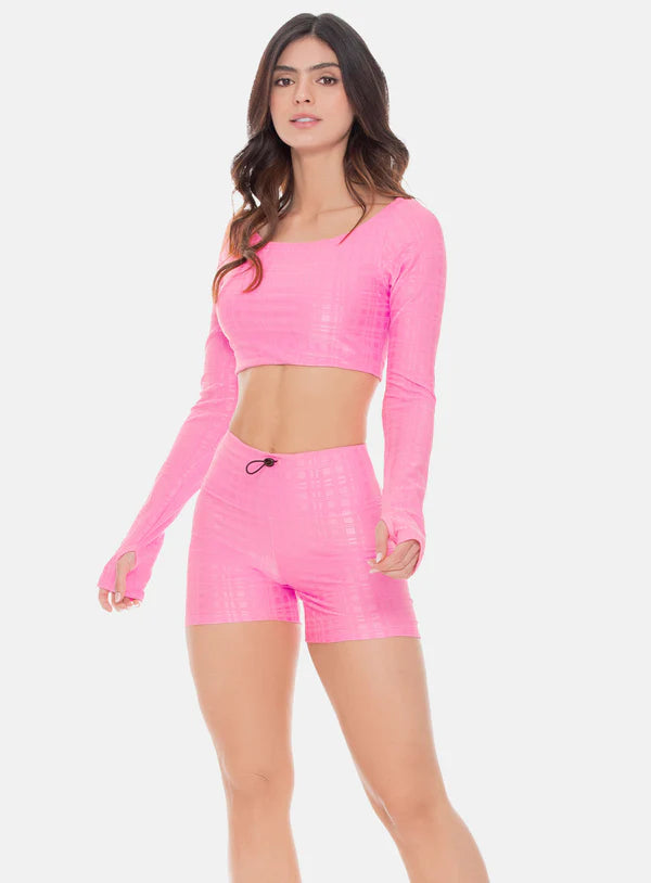 TOP DEPORTIVO POLIAMIDA JACQUARD REF: 107723