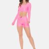 SHORT DEPORTIVO POLIAMIDA JACQUARD CON PUSH UP REF: 107733