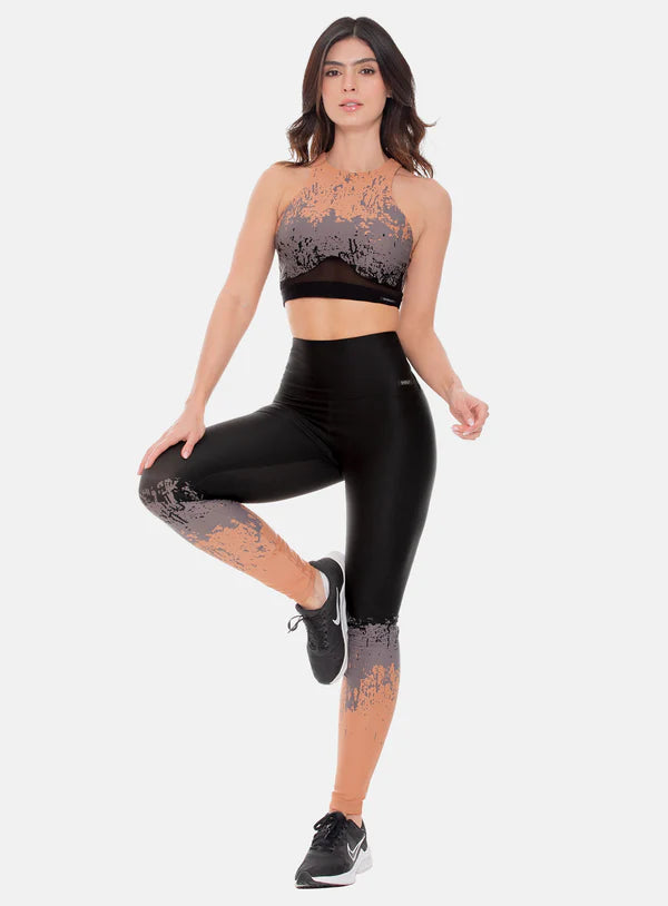 LEGGINS DEPORTIVO POLIAMIDA JACQUARD REF: 108493