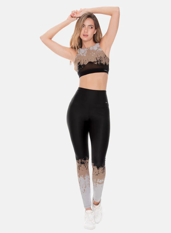 LEGGINS DEPORTIVO POLIAMIDA JACQUARD REF: 108493