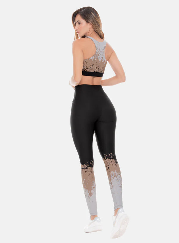 LEGGINS DEPORTIVO POLIAMIDA JACQUARD REF: 108493