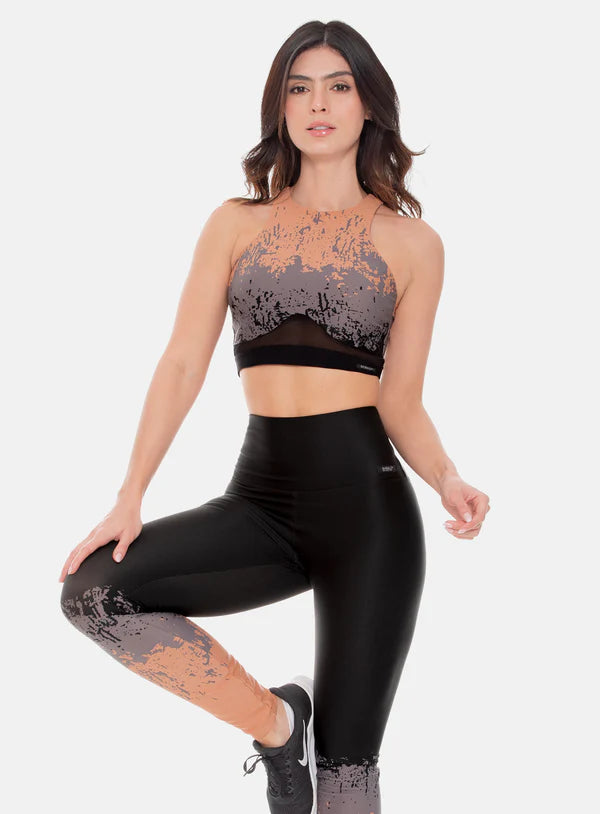 TOP DEPORTIVO POLIAMIDA JACQUARD REF: 108513