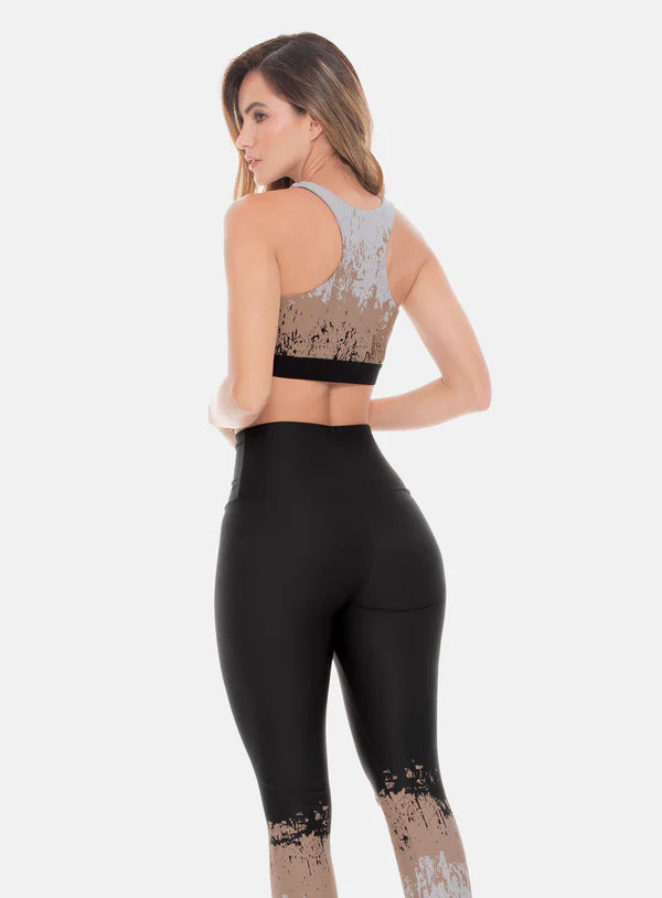TOP DEPORTIVO POLIAMIDA JACQUARD REF: 108513