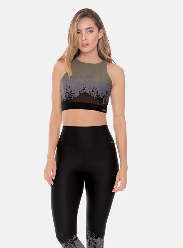 TOP DEPORTIVO POLIAMIDA JACQUARD REF: 108513