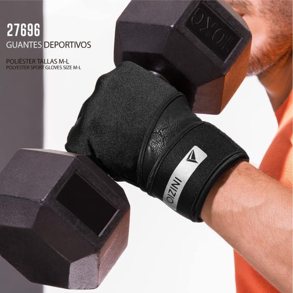 GUANTES DEPORTIVOS POLIÉSTER CABALLERO INIZIO REF 27696