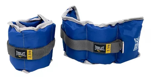 PESAS MUÑEQUERAS EVERLAST DE 2.5LB DEPORTIVA TOBILLERA