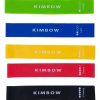 SET DE 5 MINI BANDAS ELÁSTICAS DE RESISTENCIA KIMBOW
