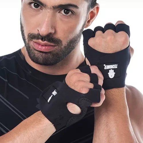 GUANTES DEPORTIVOS TECNOMED DAMA Y CABALLERO FITNESS TECNOMED