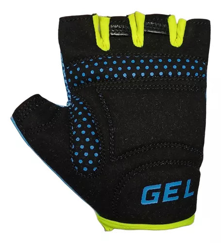 GUANTES GUANTINES CROSSFIT GYM GEL ANTIDESLIZANTE DEPORTIVO