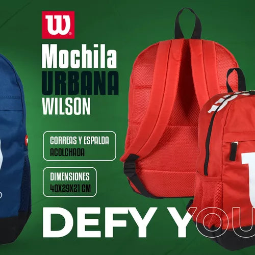 BOLSO/MORRAL ESCOLAR MOCHILA UNIVERSITARIA WILSON B BOLSO UNISEX