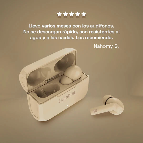 AUDIFONO WIRELESS EARBUDS GEN2 CUBITT