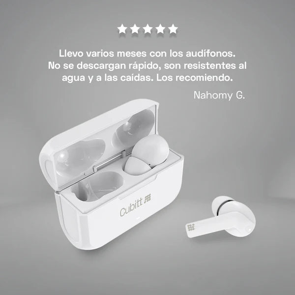 AUDIFONO WIRELESS EARBUDS GEN2 CUBITT