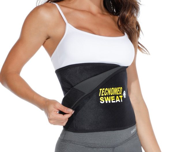 FAJA CINTURON SWEAT TALLA UNICA NEGRO