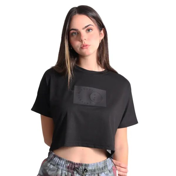 FRANELA DEPORTIVA MANGA CORTA NEGRO KIMBOW