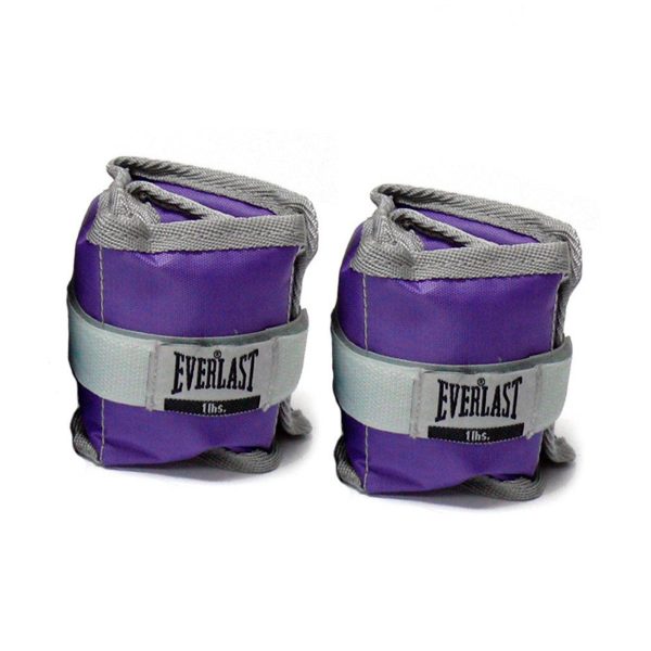 PESAS MUÑEQUERAS EVERLAST DE 1LB DEPORTIVA TOBILLERA