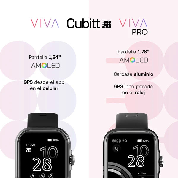 VIVA PRO RELOJ INTELIGENTE CUBITT - Sabrinasport7