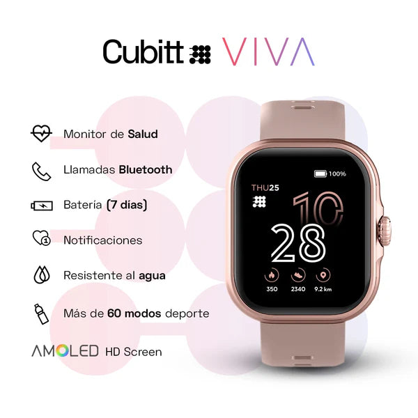 VIVA RELOJ INTEILGENTE CUBITT - Sabrinasport7