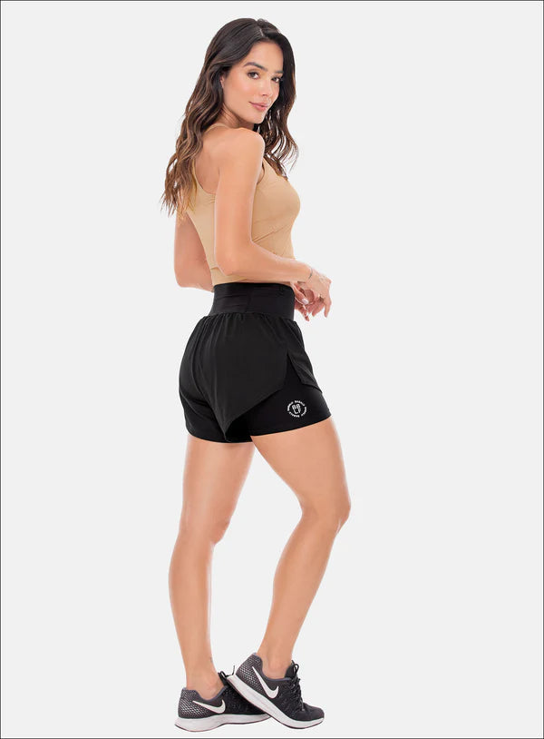 SHORT DEPORTIVO POLIÉSTER CON SHORT INTERNO REF: 107853