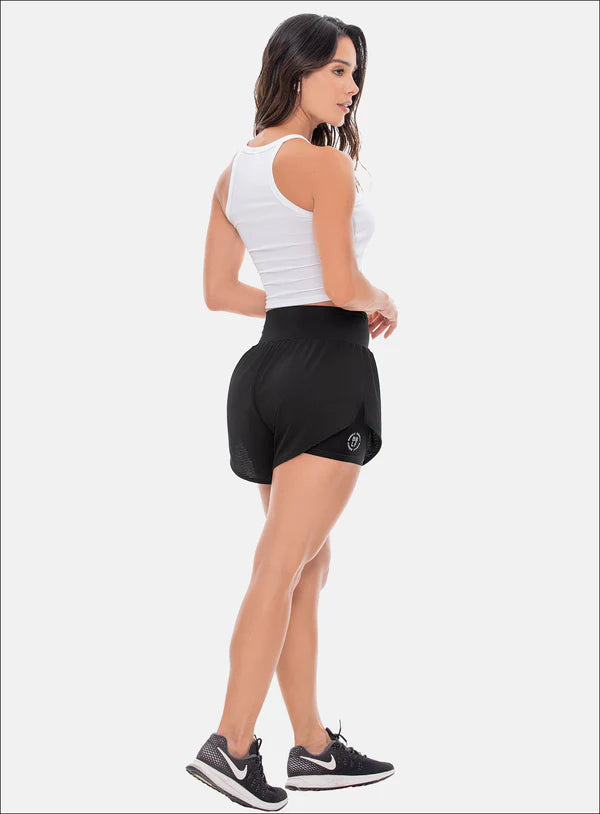 SHORT DEPORTIVO POLIÉSTER CON SHORT INTERNO REF: 107853