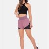 SHORT DEPORTIVO POLIÉSTER CON SHORT INTERNO REF: 107853