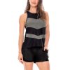 BLUSA DEPORTIVA MUJER POLIÉSTER CON CORTES EN MALLA TALLA ÚNICA REF: 106523 SKU: 106523-17