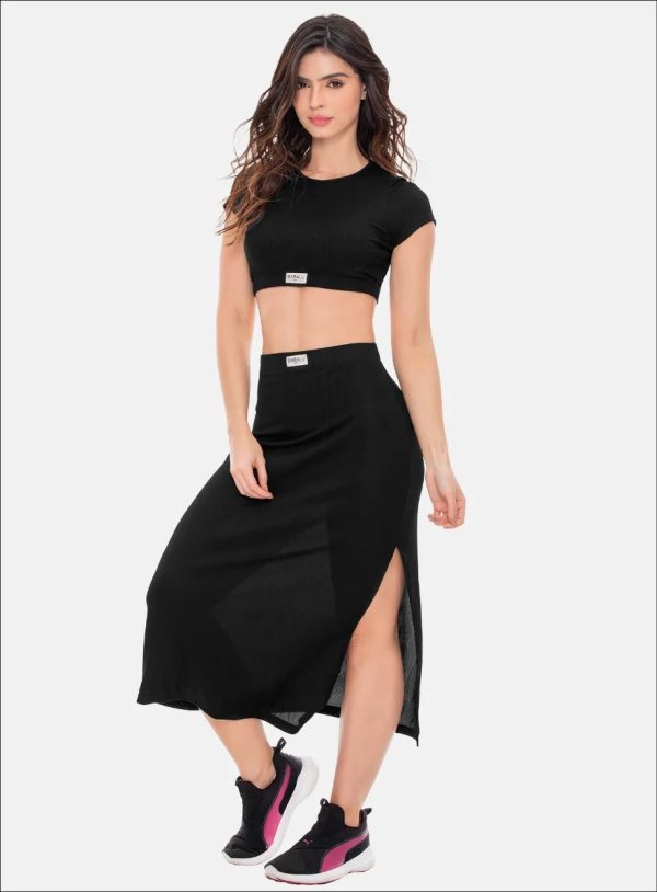 FALDA DEPORTIVA POLIÉSTER CON FORRO INTERNO  REF 108093