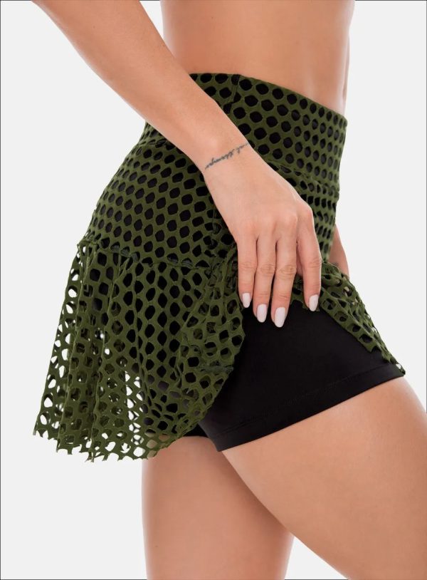 FALDA DEPORTIVA POLIAMIDA CON SHORT INTERNO 107873 - Sabrinasport7