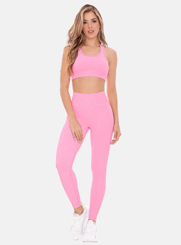LEGGINS DEPORTIVO MUJER SIN COSTURAS BABALÚ® 106673 LILA UNITALLA