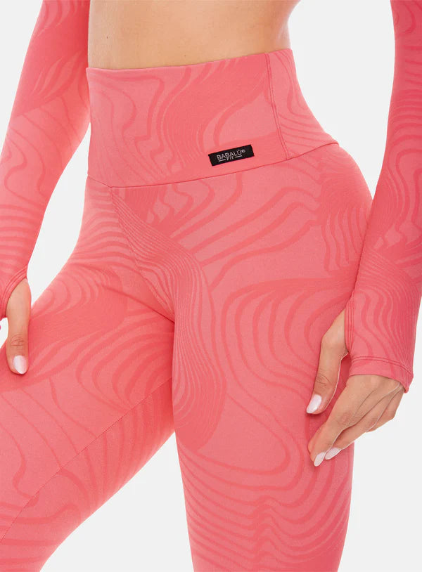 LEGGINS DEPORTIVO JACQUARD CON PUSH UP REF: 107523 - Sabrinasport7