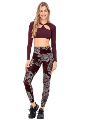 LEGGINS DEPORTIVO POLIAMIDA SUBLIMADO REF: 106493 - Sabrinasport7