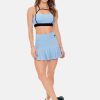 FALDA DEPORTIVA MUJER EN CORTE DE MALLA CON CORTO INTERNO TALLA ÚNICA REF: 106213