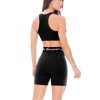 SHORT DEPORTIVO MUJER TELA SUPPLEX CON ELÁSTICO EXPUESTO ESTAMPADO TALLA ÚNICA REF: 106703 - Sabrinasport7
