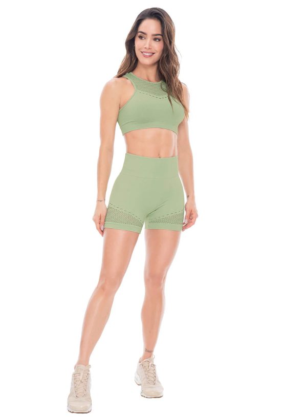 SHORT DEPORTIVO MUJER POLIAMIDA SIN COSTURAS TALLA ÚNICA REF: 106633 - Sabrinasport7