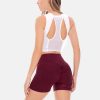 TOP DEPORTIVO POLIÉSTER CON CORTE LASER REF: 107073