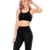 TOP DEPORTIVO MUJER POLIAMIDA CON COPAS INTERNAS ELASTICO EXPUESTO REF 106793 - Sabrinasport7