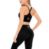 TOP DEPORTIVO MUJER POLIAMIDA CON COPAS INTERNAS ELASTICO EXPUESTO REF 106793 - Sabrinasport7