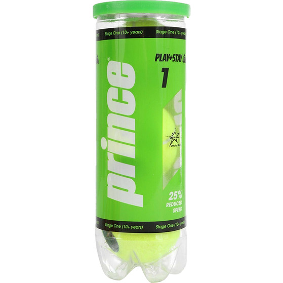PACK DE PELOTAS DE TENIS PRINCE & STAY ETAPA 1 3 ST. - 7G320000