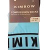 MEDIAS DE COMPRESION COLOR AZUL-NEGRO REF - KW7SKMP1021