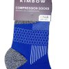 MEDIAS DE COMPRESION COLOR AZUL- NEGRO REF - KW8SKLP1