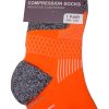 MEDIAS DE COMPRESION COLOR NARANJA-NEGRO REF - KW8SKMP1
