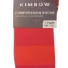 MEDIAS DE COMPRESION COLOR ROJO-NARANJA REF - KW4SKMP1024 (2)