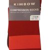 MEDIAS DE COMPRESION COLOR ROJO OSCURO REF - KW4SKLP1005