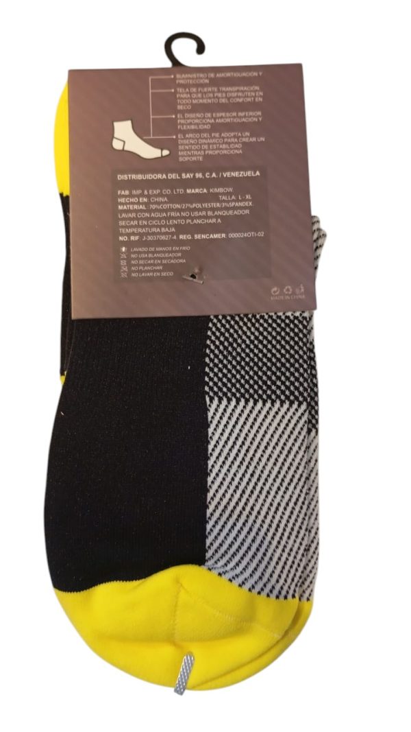 MEDIAS DE COMPRESION COLOR VERDE-NEGRO-GRIS REF- KW7SKLP1001 (2)