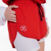 SHORT DEPORTIVO DAMA COLOR ROJO - 109143 SHORT DEPORTIVO DAMA COLOR ROJO - 109143