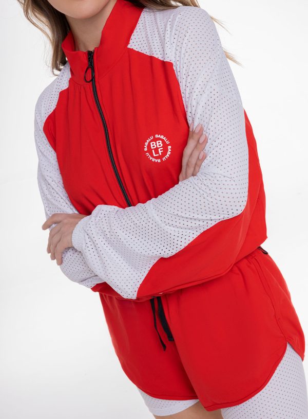 CHAQUETA DEPORTIVA DAMA ROJO - 109153 CHAQUETA DEPORTIVA DAMA ROJO - 109153