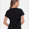 CAMISETA DEPORTIVA PARA DAMA COLOR NEGRO - 111063 CAMISETA DEPORTIVA PARA DAMA COLOR NEGRO - 111063